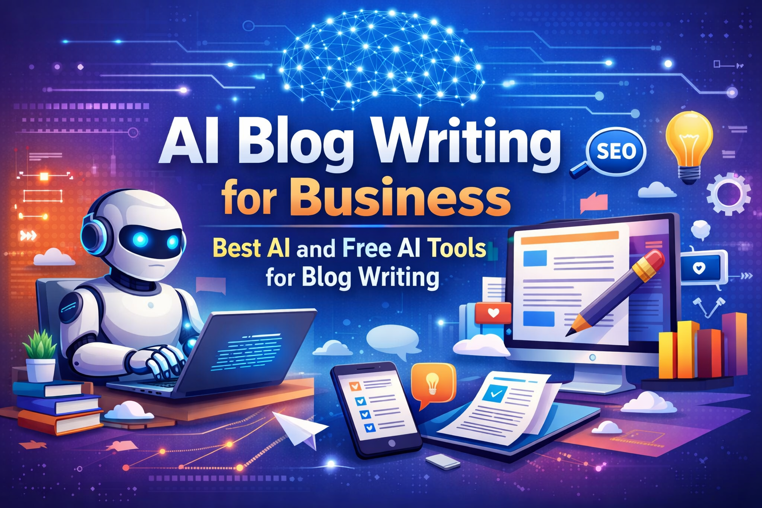 AI Blog Writing for Business: Best AI and Free AI Tools for Blog Writing